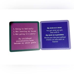 Humorous Quote Coasters Set 2 pack
